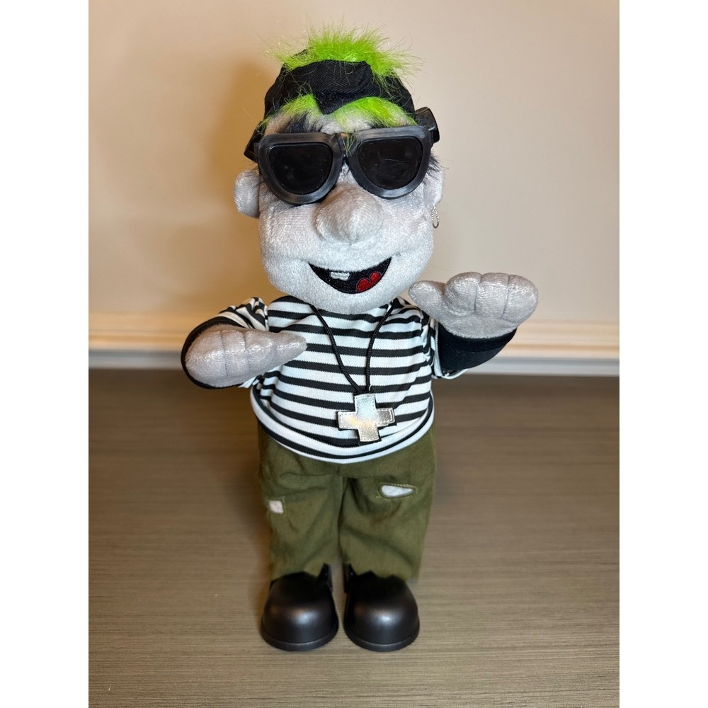 2004 TL Toys Halloween Punk Rocker‎ Zombie 12" Figure Vintage Sound Motion Works